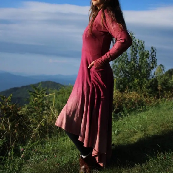 Rabbits Path Hooded Pocket Dress - Picture 5 of 9